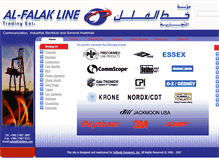 Tablet Screenshot of falakline.com